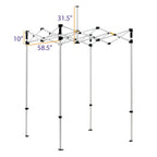 Remplacement du cadre en acier industriel DS 5x5