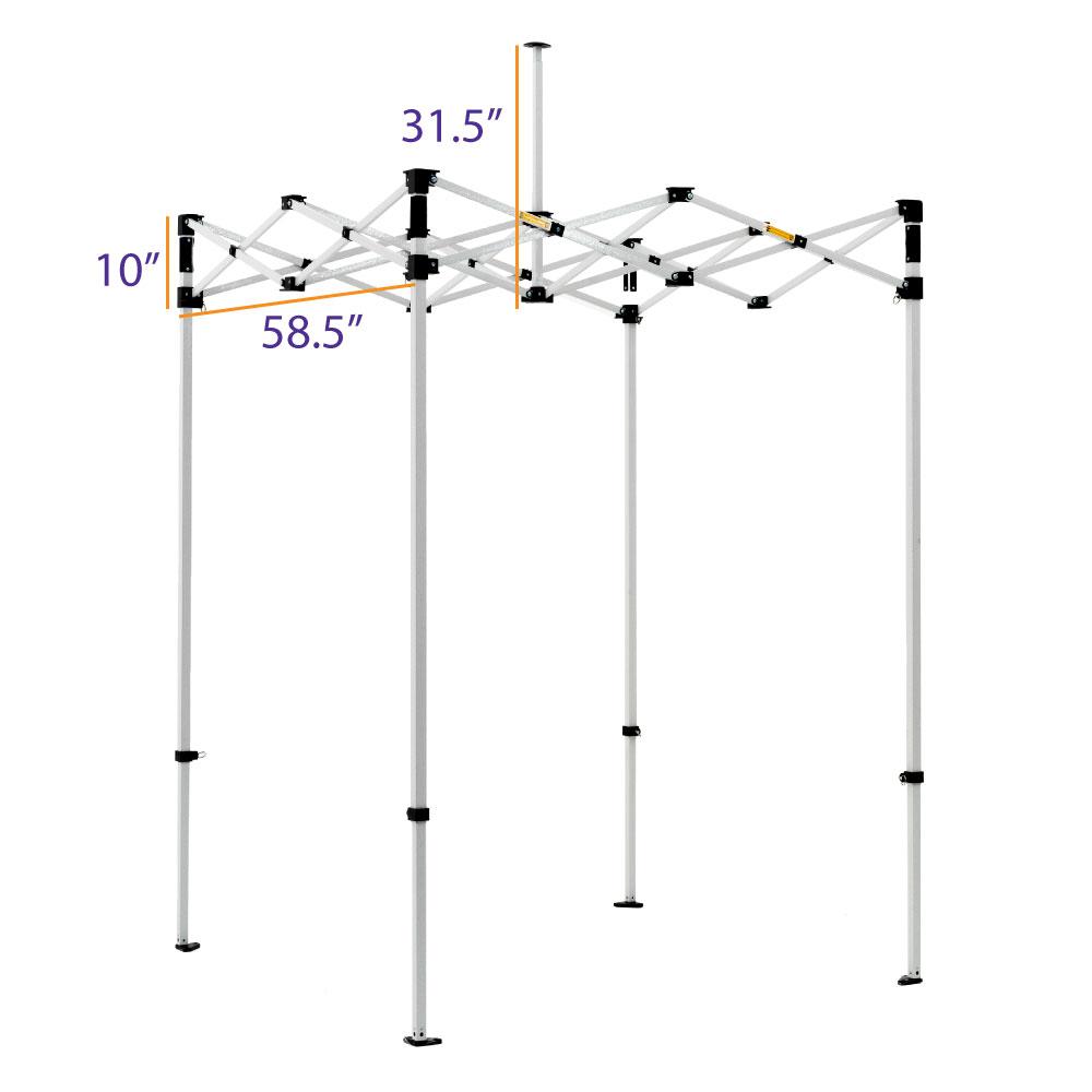 Remplacement du cadre en acier industriel DS 5x5