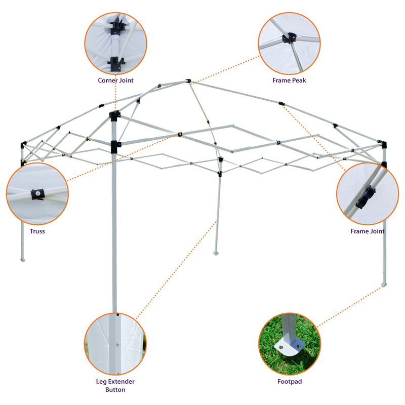Ez up tent sales parts