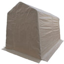 6x8 Portable Storage Shed -Tan