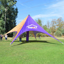 Custom Printed Impact Air Star Inflatable Pole Spider Canopy