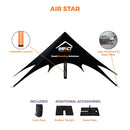 Custom Printed Impact Air Star Inflatable Pole Spider Canopy
