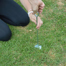 8-Piece 15" Auger Anchor Kit with Rope for Carport Canopy Portable Garage Tents