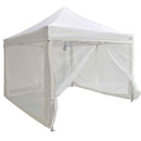 10x10 Industrial Grade Pop up Canopy with Screen Room Mosquito Netting Enclosure - Evento