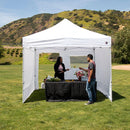 10x10 Pop up Canopy Tent Outdoor Market Canopy with Sidewalls / Weight Bags
