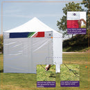 10x10 Pop up Canopy Tent Outdoor Market Canopy with Sidewalls / Weight Bags