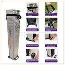 10x10 Pop up Canopy Tent Outdoor Market Canopy with Sidewalls / Weight Bags