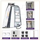 10x10 Pop up Canopy Tent Outdoor Market Canopy with Sidewalls / Weight Bags