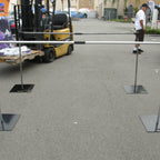 Custom Printed Freestanding Barrier Sign