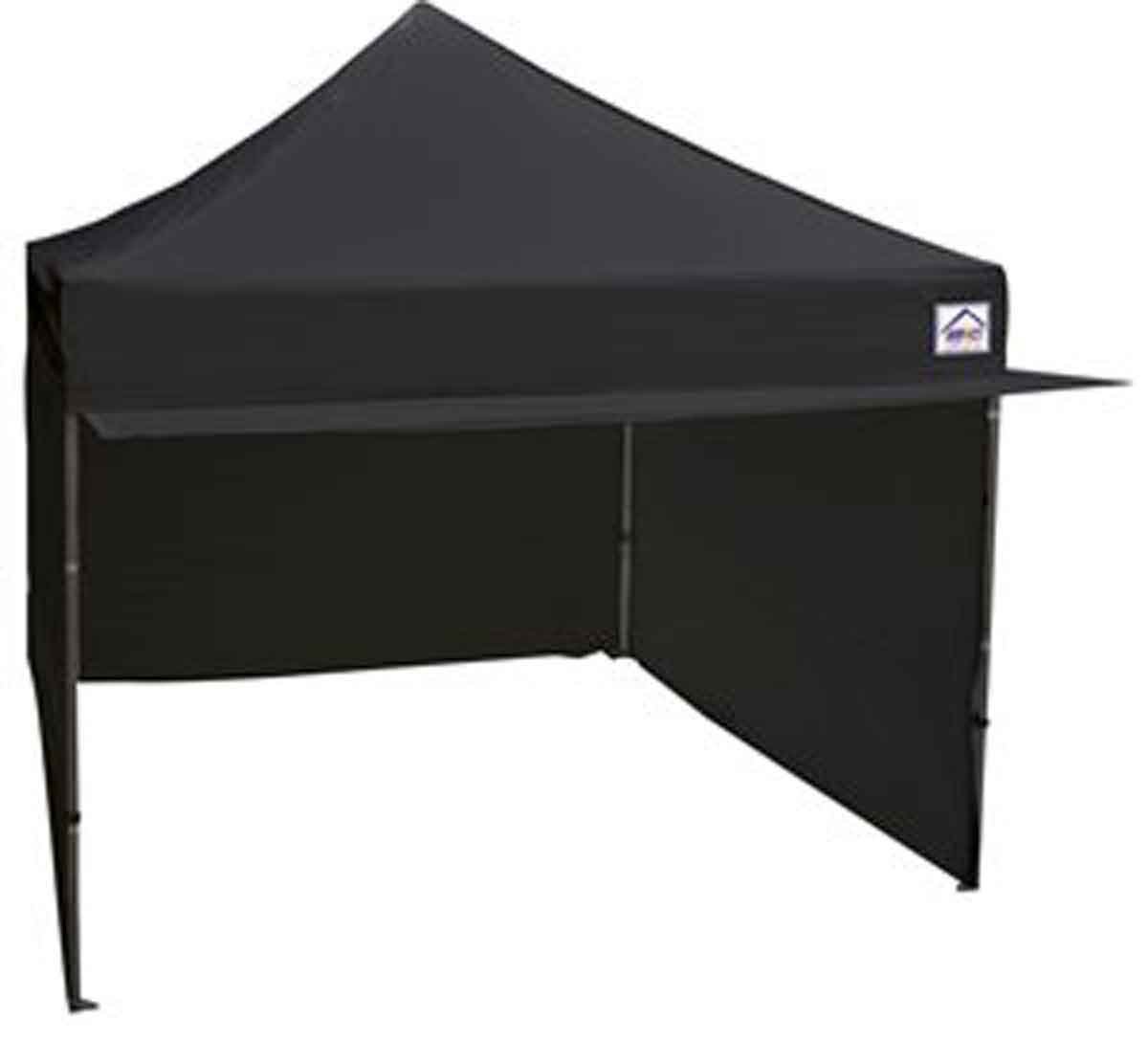 10x10 Alumix Pop Up Coropy Tente Tente latérale et auvent