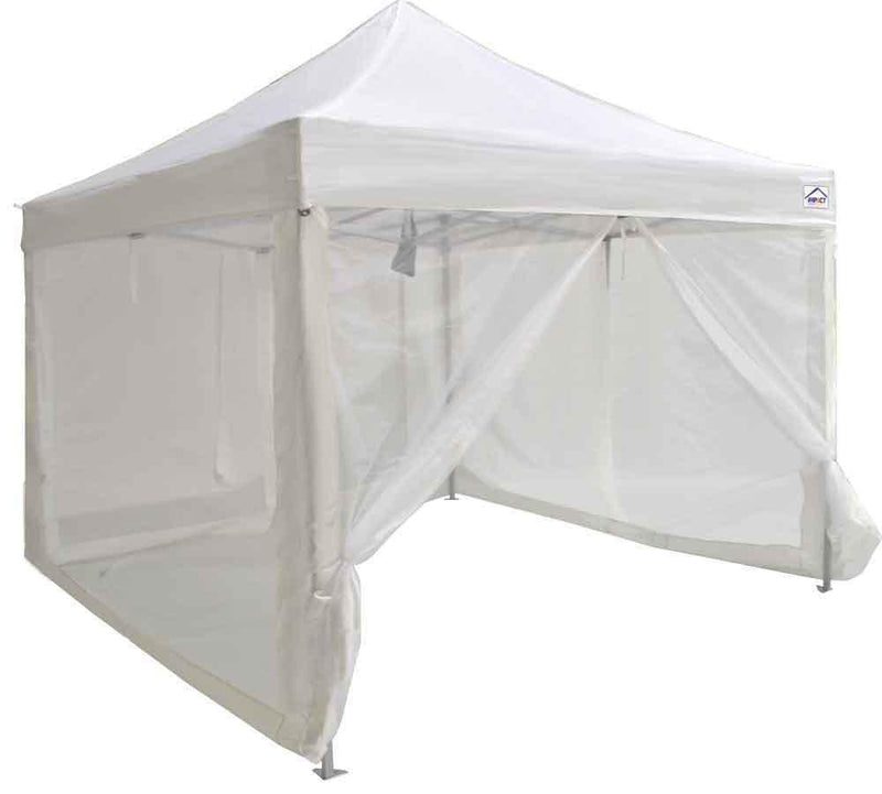 10x10 Tente de canopée pop-up en acier récréatif 10x10 avec enceinte de la pièce d'écran - TL