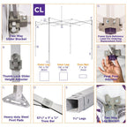 CL 10x10 Heavy Duty Steel Frame Replacement