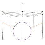 CL Part J. | Steel Outer Leg with Velcro