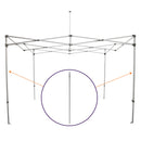 CL Part J. | Steel Outer Leg with Velcro