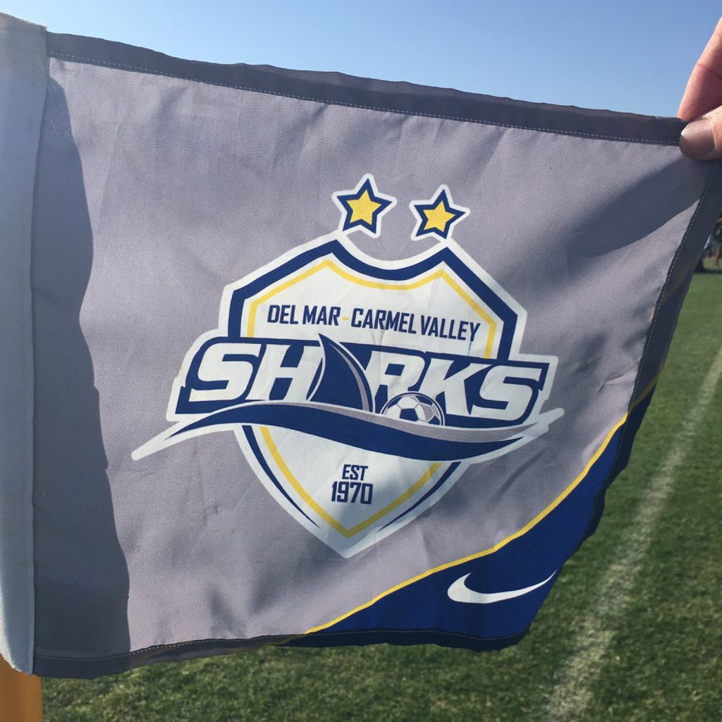 Drapeaux d'angle personnalisés pour les champs de sport