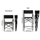 Chaise du directeur imprimé personnalisé