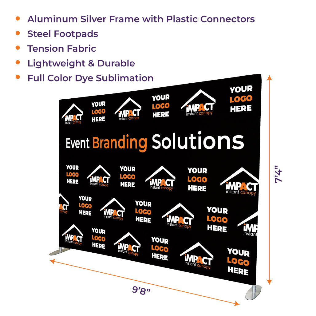 Custom Printed Deluxe Media Wall Sign