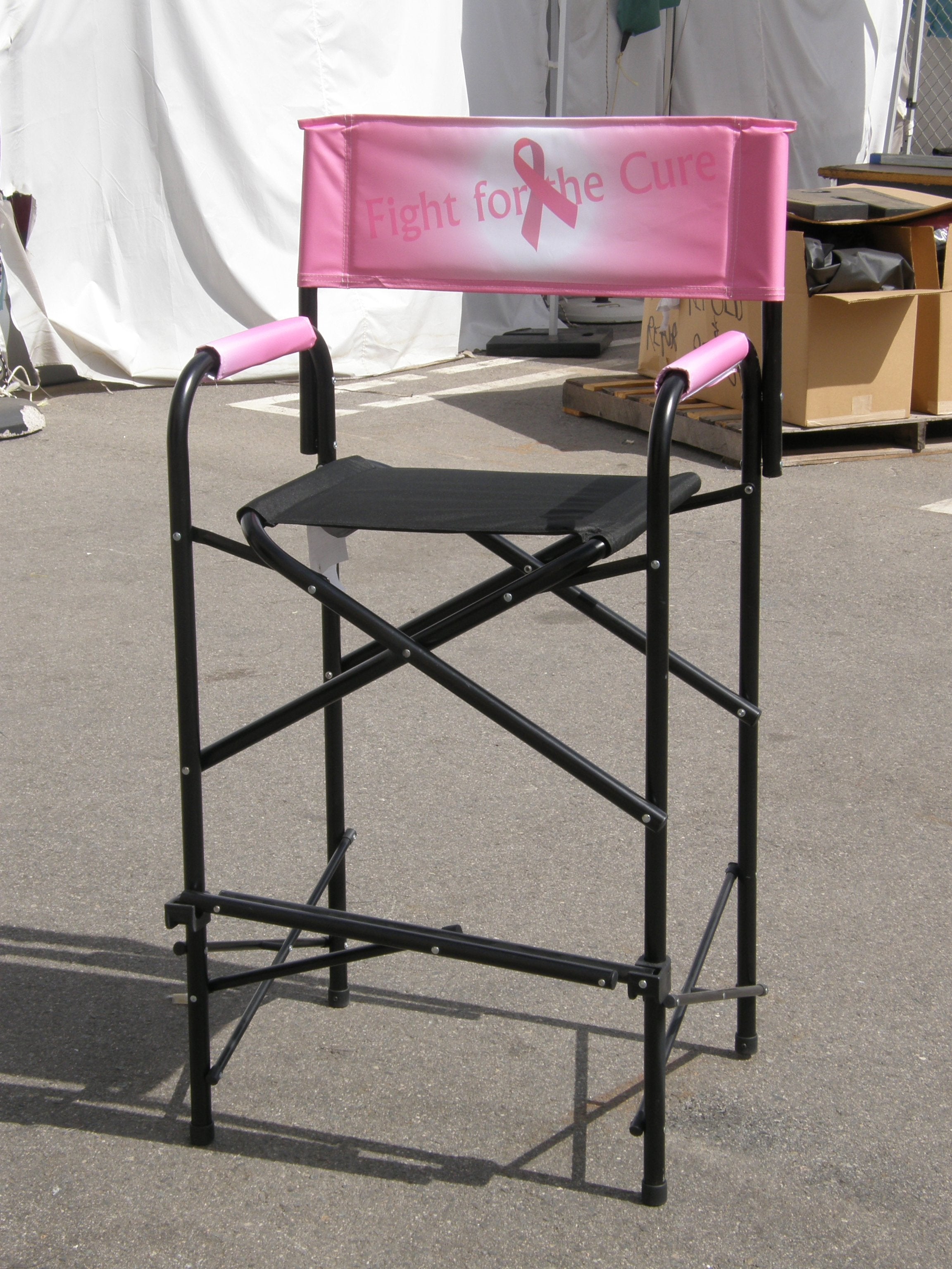 Chaise du directeur imprimé personnalisé