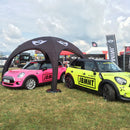 Structure de tente à canopée gonflable à dôme éco personnalisé