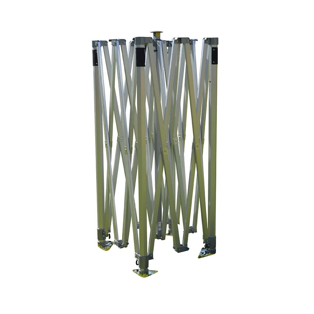 Tente de canopée de marquee haute pliage 10x10 High Duty - Tissu en PVC à 100% imperméable - avec parois latérales