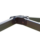 10x10 Heavy Duty Folding High Peak Marquee Canopy Tent - 100% Waterproof PVC Fabric - With Sidewalls