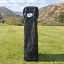 10x10 Heavy Duty Folding High Peak Marquee Canopy Tent - 100% Waterproof PVC Fabric - With Sidewalls