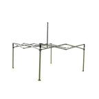 Tente de canopée de marquee haute pliage 10x10 High Duty - Tissu en PVC à 100% imperméable - avec parois latérales