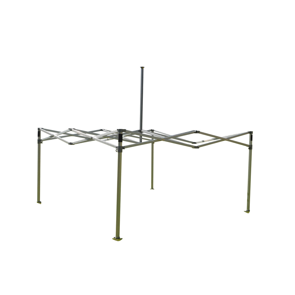 Tente de canopée de marquee haute pliage 10x10 High Duty - Tissu en PVC à 100% imperméable - avec parois latérales