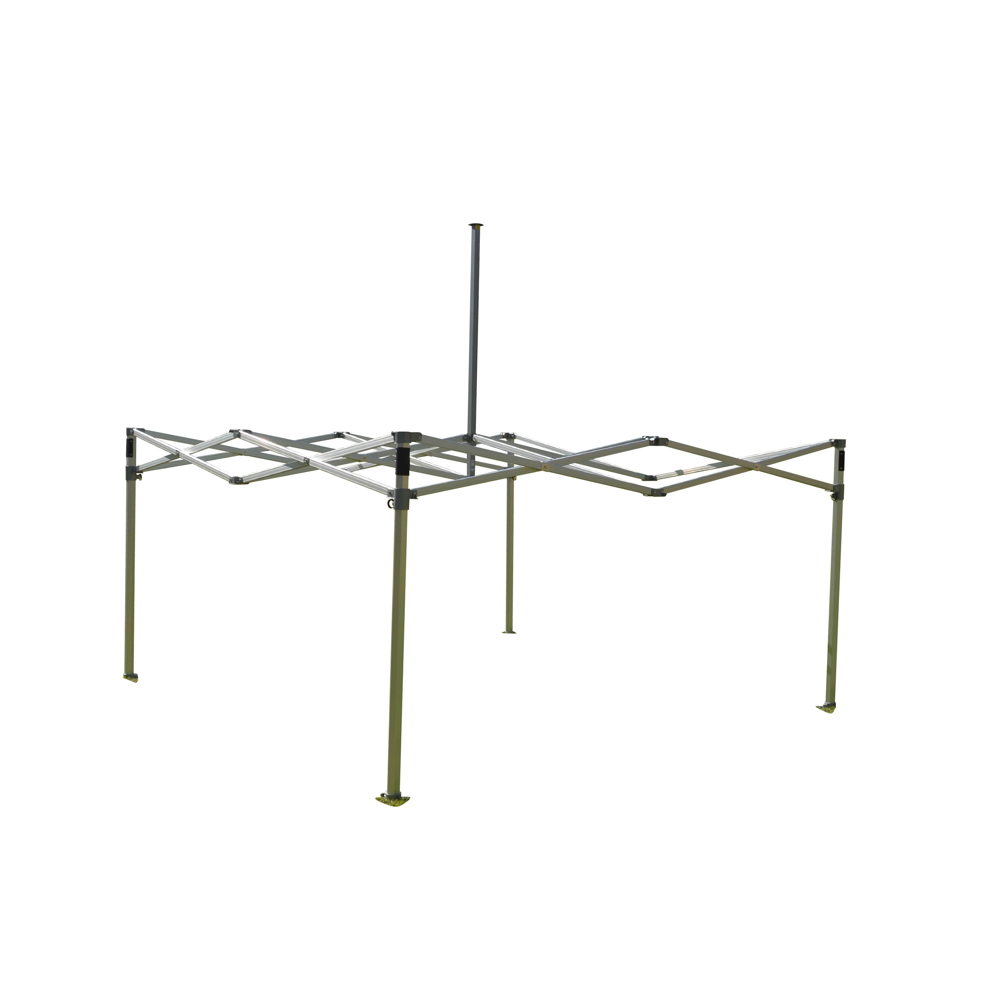 Tente de canopée de marquee haute pliage 10x10 High Duty - Tissu en PVC à 100% imperméable - avec parois latérales