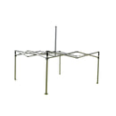 10x10 Heavy Duty Folding High Peak Marquee Canopy Tent - 100% Waterproof PVC Fabric - With Sidewalls