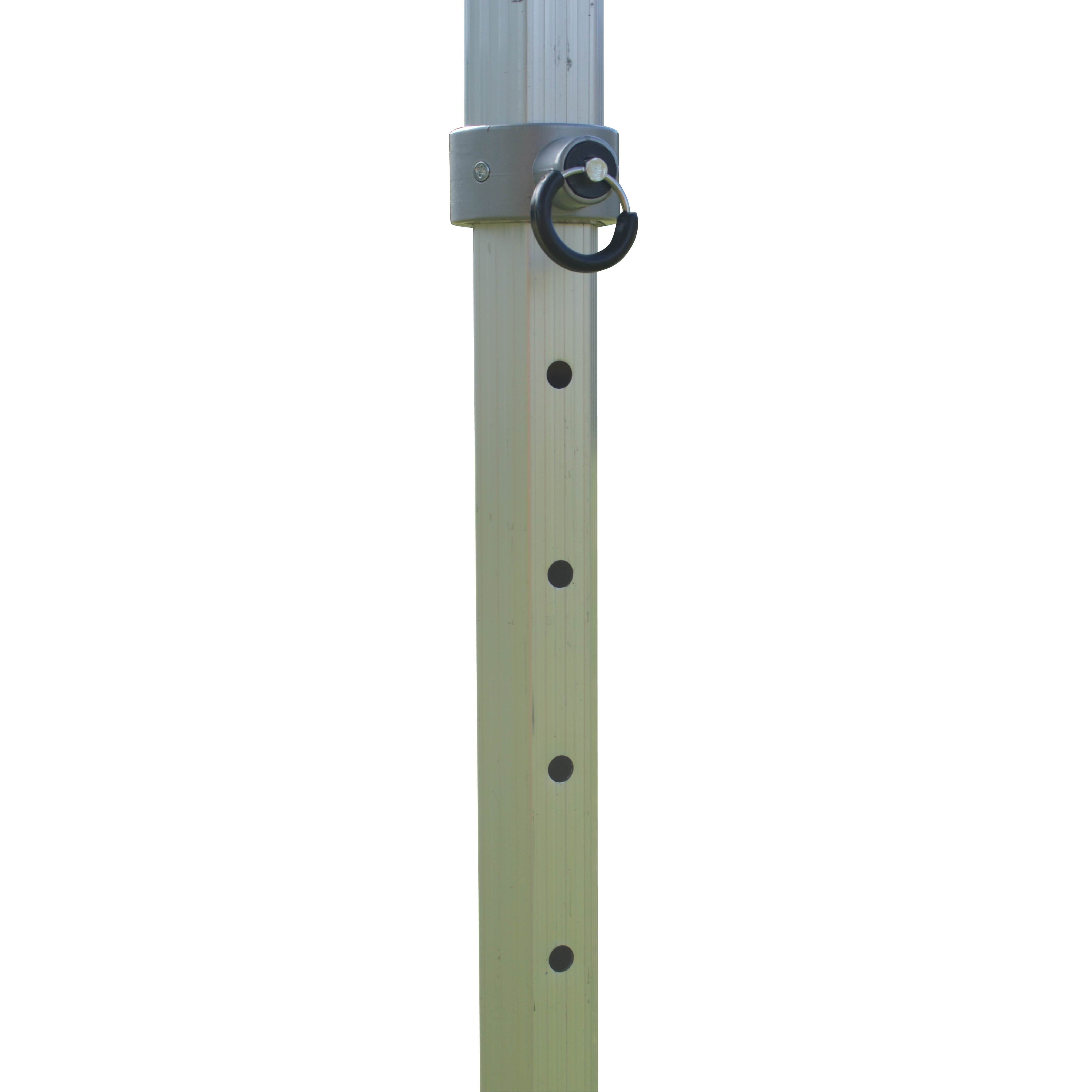 Tente de canopée de marquee haute pliage 10x10 High Duty - Tissu en PVC à 100% imperméable - avec parois latérales