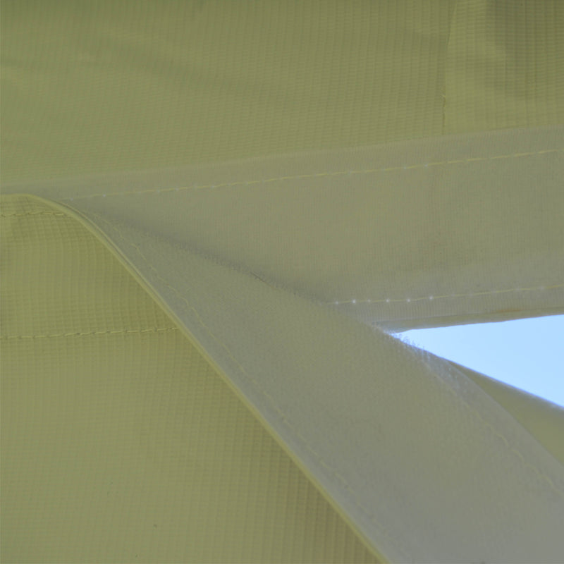 Tente de canopée de marquee haute pliage 10x10 High Duty - Tissu en PVC à 100% imperméable - avec parois latérales