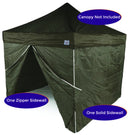 10' Pop up Canopy Tent Side Walls - 190 Denier Recreational Grade