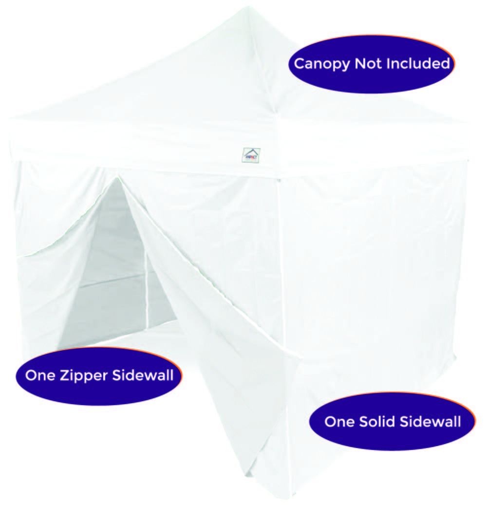 10 'Pop Up Coropy Tent Side Murs - 190 Denier Recreational Grade