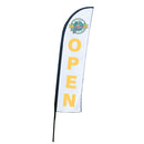 Custom Open Wing Flag With Your Logo