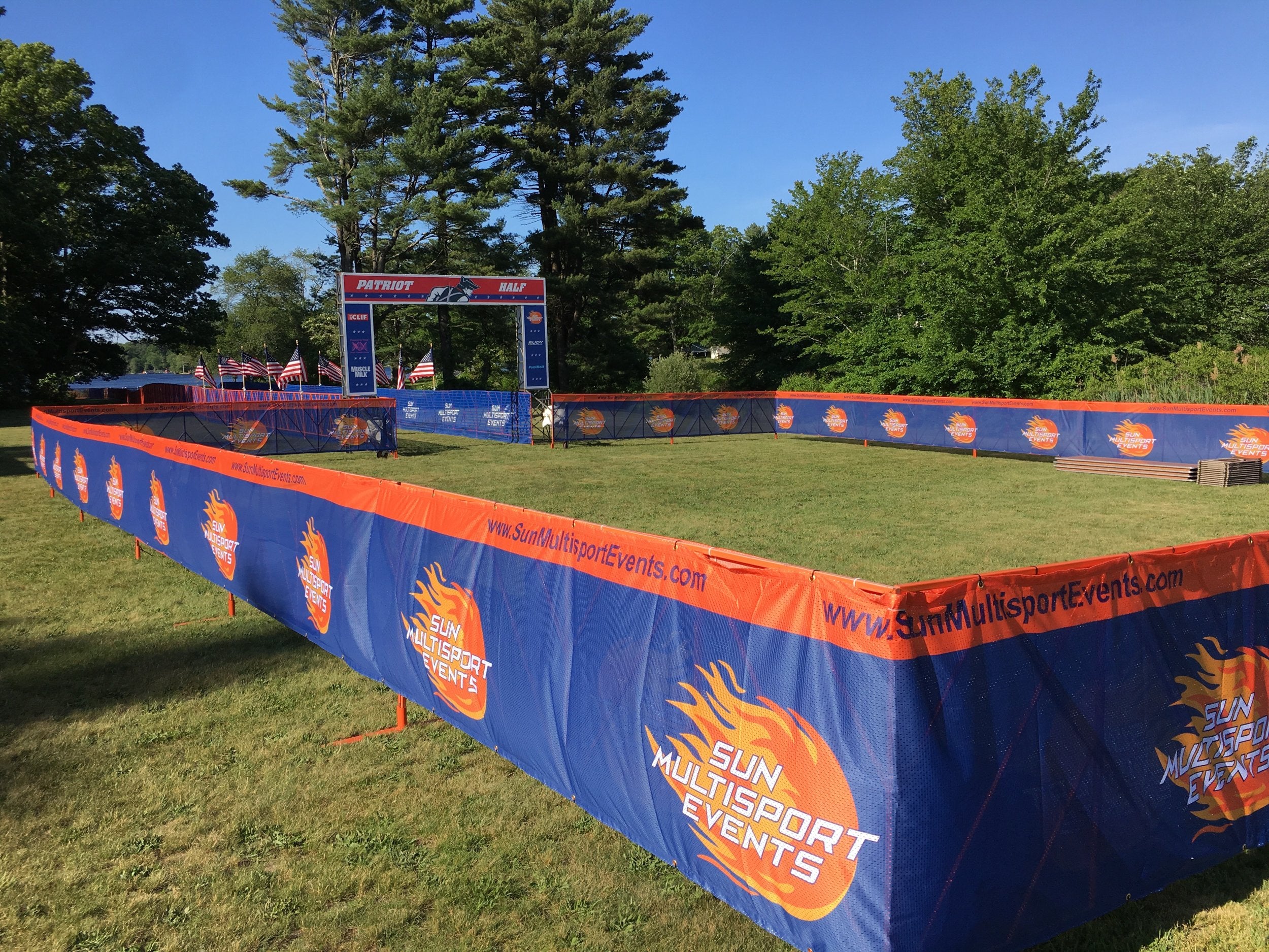 Custom Printed Freestyle Fencing