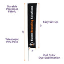 Drapeau ciel imprimé personnalisé - 21 '