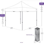 Remplacement du cadre en acier industriel DS 8x12