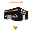 Abri de cube gonflable personnalisé