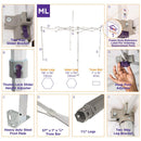 ML 10x10 Industrial Aluminum Frame Replacement