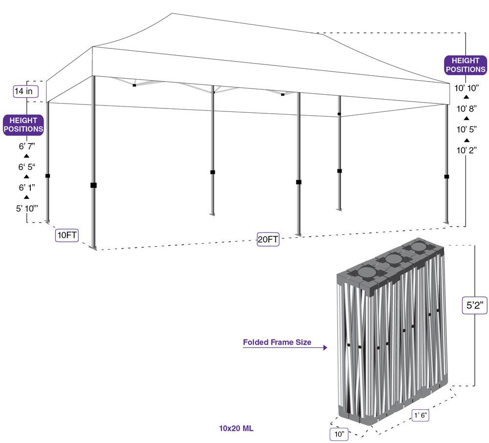 10x15 Custom Canopy