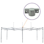 ML 10x20 | Support de jambe extérieure à 3 voies