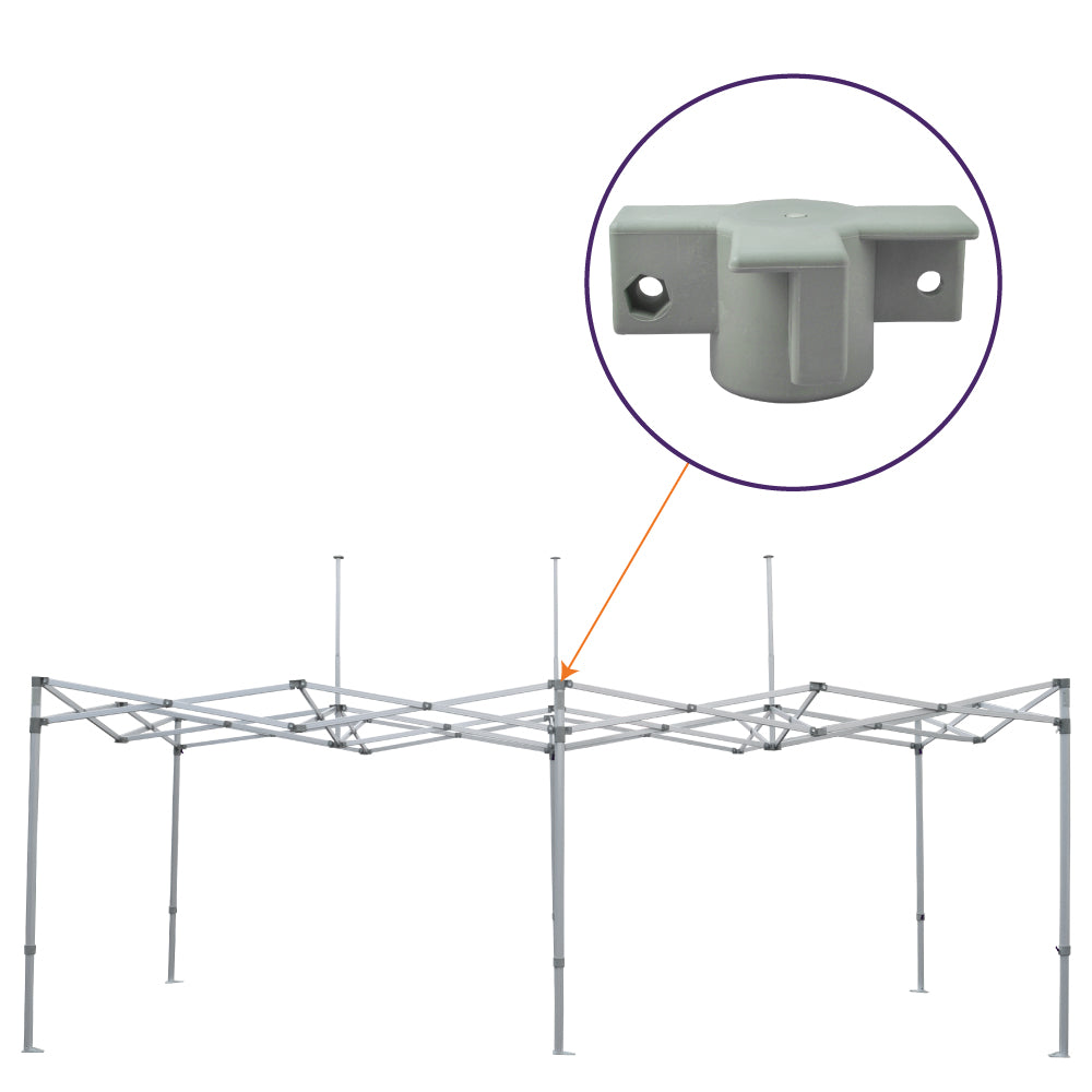 ML 10x20 | Support de jambe extérieure à 3 voies