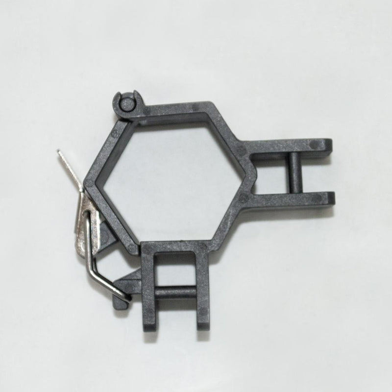 Ensemble de barres de quincaillerie à demi-jupe de rail 10 ′ - Taille d'impact ML ou hexagone - 1 9/16 ″