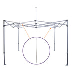 M Partie L. | Barre de ferme en aluminium