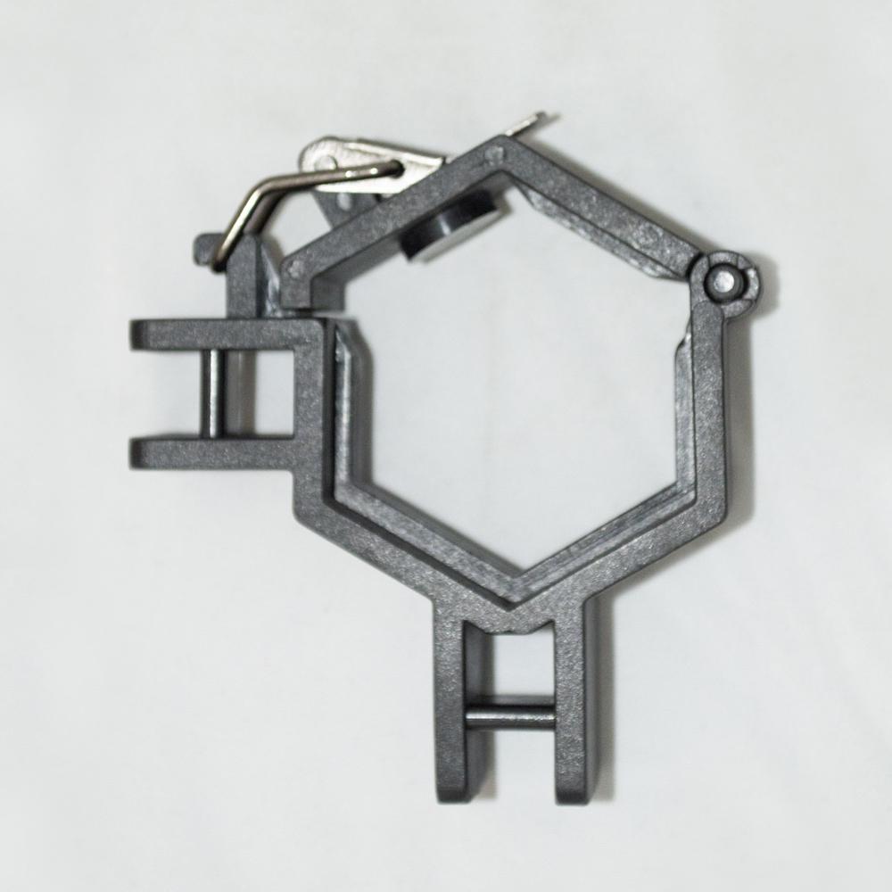 10′ Rail Skirt Half Wall Hardware Bar Assembly – Fits Impact M or Hexagon Size– 1 7/8″