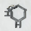 Ensemble de barres de quincaillerie à demi-jupe de rail 10 ′ - Taille d'impact M ou hexagone - 1 7/8 ″