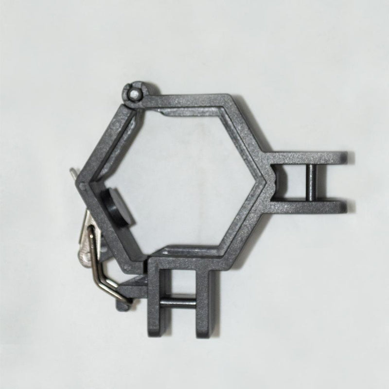 Ensemble de barres de quincaillerie à demi-jupe de rail 10 ′ - Taille d'impact M ou hexagone - 1 7/8 ″
