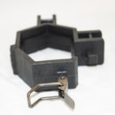 Ensemble de barres de quincaillerie à demi-jupe de rail 10 ′ - Taille d'impact M ou hexagone - 1 7/8 ″