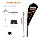 Custom Printed Blade Flag - Pacific